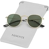 NIDOVIX Kids Polarized Sunglasses Classic Metal Frame for Baby Boys Girls Age 0-18, Three Sizes, 100% UV Protection