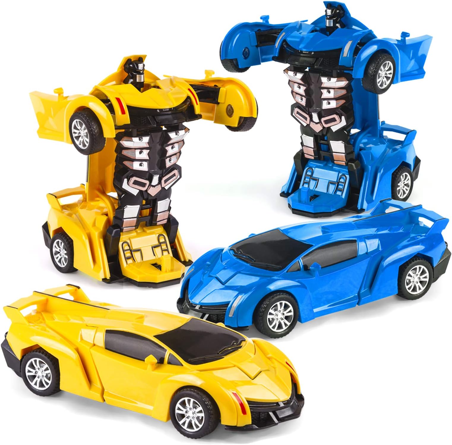 Refasy Transforming Toys Deformation Car Robot Toy Cars for Kids--Hot Gift