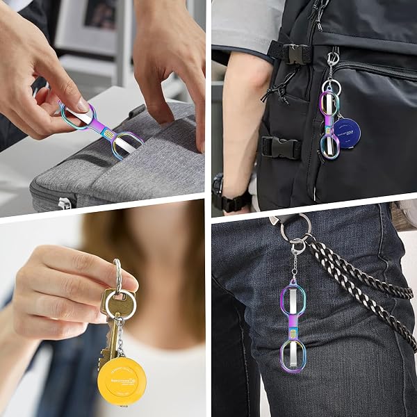 6 PACK FOLDABLE SCISSORS WITH TAPE MEASURE & KEYCHAIN – NURSE, BADGE, MINI, TRAVEL SCISSOR, HOME, OFFICE, CRAFT, SEWING, NURSING ACCESSORIES