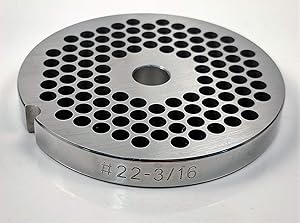 Food Service Knives #22 Meat Grinder Plate (3/16 in.)