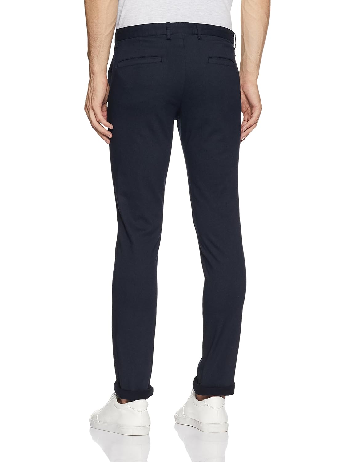 diverse men's slim fit casual trousers