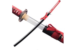 Japanese Katana Real Sharp Cold Steel 1060 Steel Samurai Sword Tanjiro Training