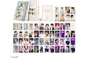 EFOOT 55PCS Stray Kids Photocards 2025 New Lomo Cards,Stray Kids Cards for Gift and Fans Collection (White)