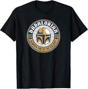Star Wars The Mandalorian Dadalorian T-Shirt