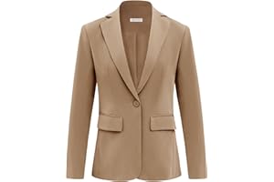 Cicy Bell Womens Work Blazers Long Sleeve Open Front Suit Jackets 2025 Business Casual Outfits