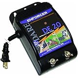 Dare Products Enforcer DE20 Ultra Low Impedance 110V Plug-In Electric Fence Energizer For Dogs