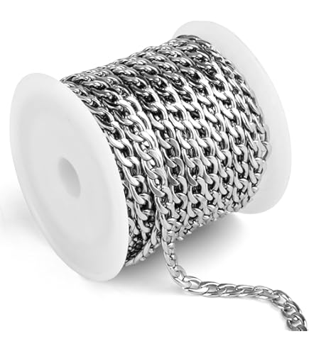 Hollywood Jewelry Cadena De Eslabones Cubanos De 0.551 In Y 28 Pulgadas, Diamantes De Laboratorio TW VVS De 20 Quilates, Acero Inoxidable Chapado En Oro De 14 Quilates, Brillante