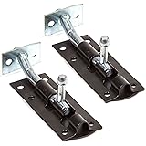 2X Cranked Tower 6" Steel Slide Bolts Ideal for Gates, Garages & Barns