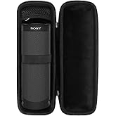 co2CREA Hard Carrying Travel Case Replacement for Sony SRS-XB23 Extra BASS Wireless Portable Speaker (Black Case)