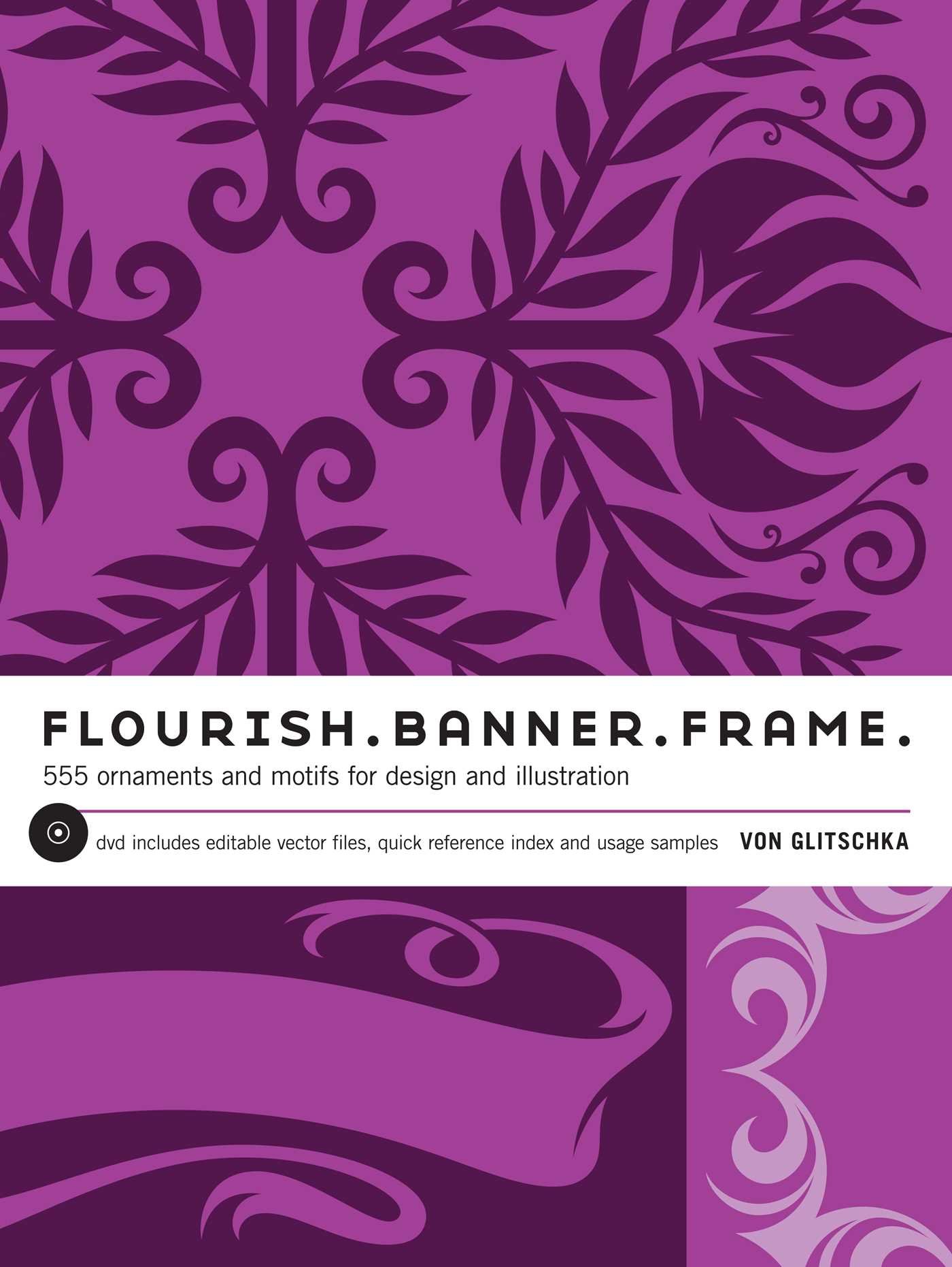 Flourish Banner Frame 615 Ornaments And Motifs For Design And