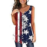 Ulovmi Plus Size Tank Top for Women Sleeveless Tunic Tops to Wear with Leggings