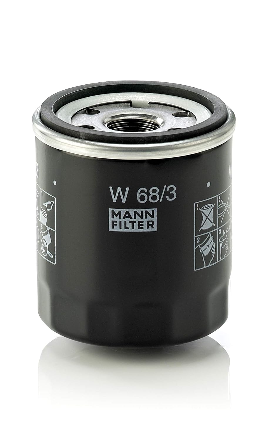 Mann Filter W683 Oil Filter Amazon.co.uk Car & Motorbike