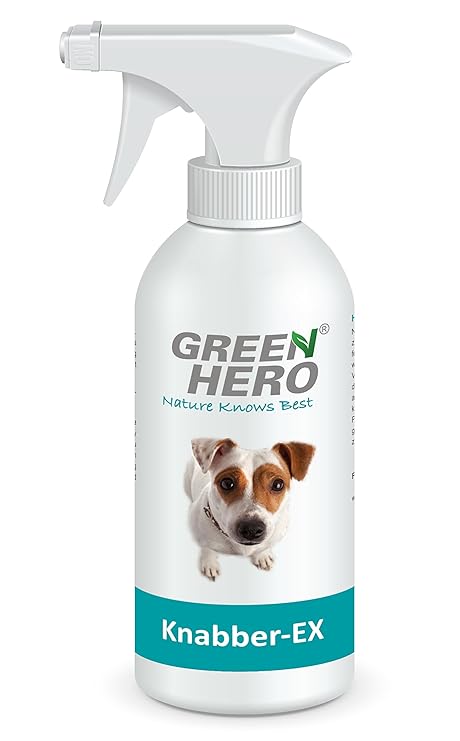 Green Hero Knabber Ex Für Hunde Und Katzen 500 Ml Zum Verhindern Des Ankauens Bzw Als Kaustopp Bitterspray Erziehungsspray Erziehungshilfe