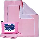 TwinkleDry High Absorbent Incontinence Bed Pads Washable & Waterproof (34x52) - Reusable Pee Bed Pads for Adults and Kids - Unmatchable Protection for Blanket, Duvet & Mattress - Bed Wetting Pads