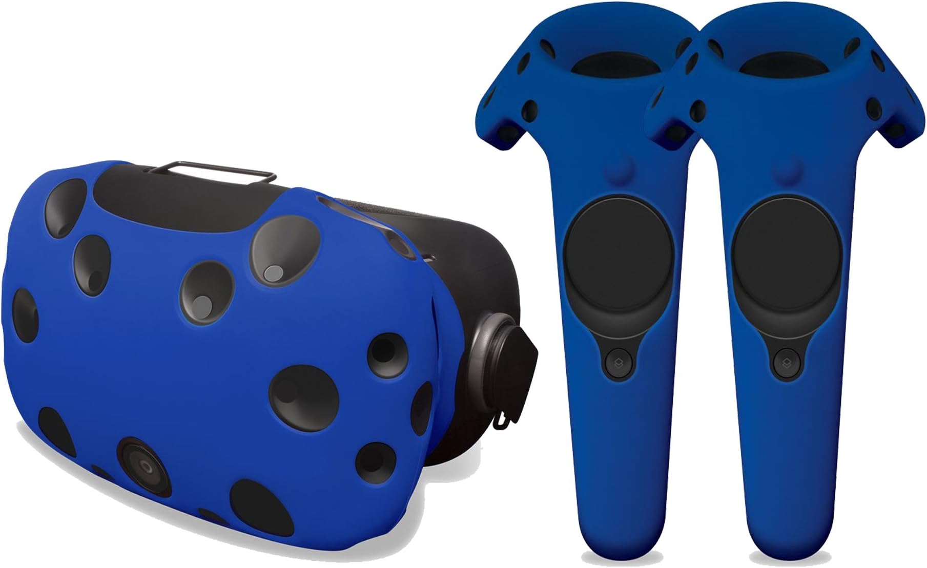 Protective Case - Headphones and Controls - Silicone - HTC Vive (Blue)