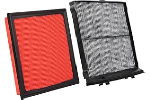 RVgolf Engine+Cabin Air Filters Fit for Subaru Forester 2.5L 2023 2022 2021 2020 2019 Engine Air Filter Replacement Cabin Air Filter Accessories# 72880-FL000 16546AA16A