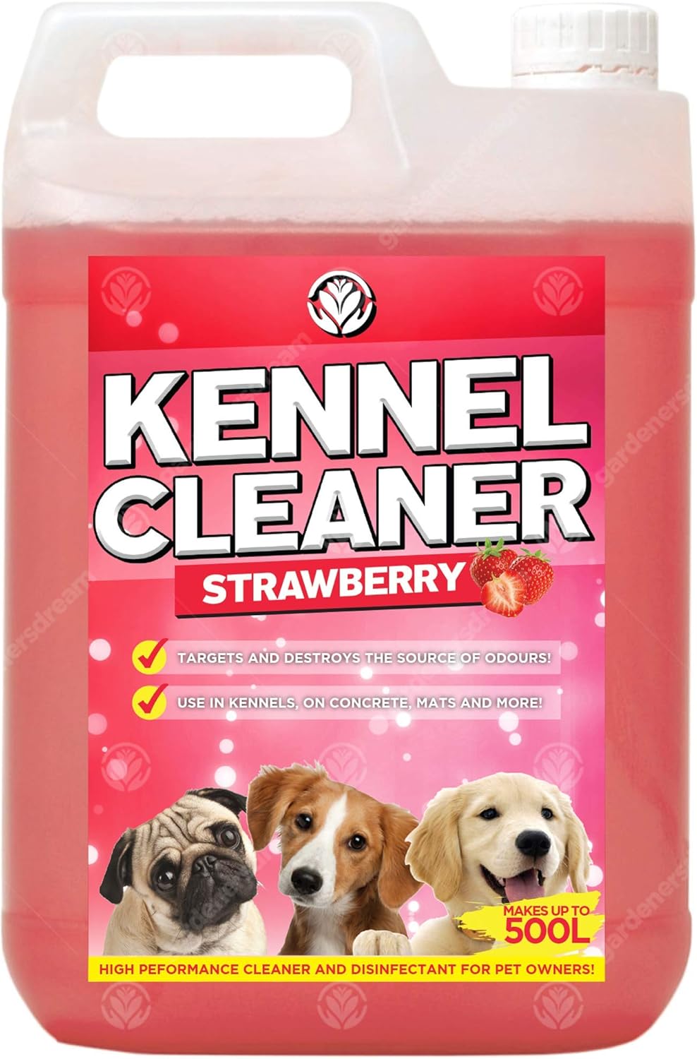 GardenersDream Kennel Cleaner 1 x 5L Professional Safe Dog Cat Pet