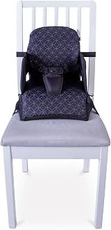 Red Kite Travel Booster Seat Soft Padded Seat Black with Storage view 2