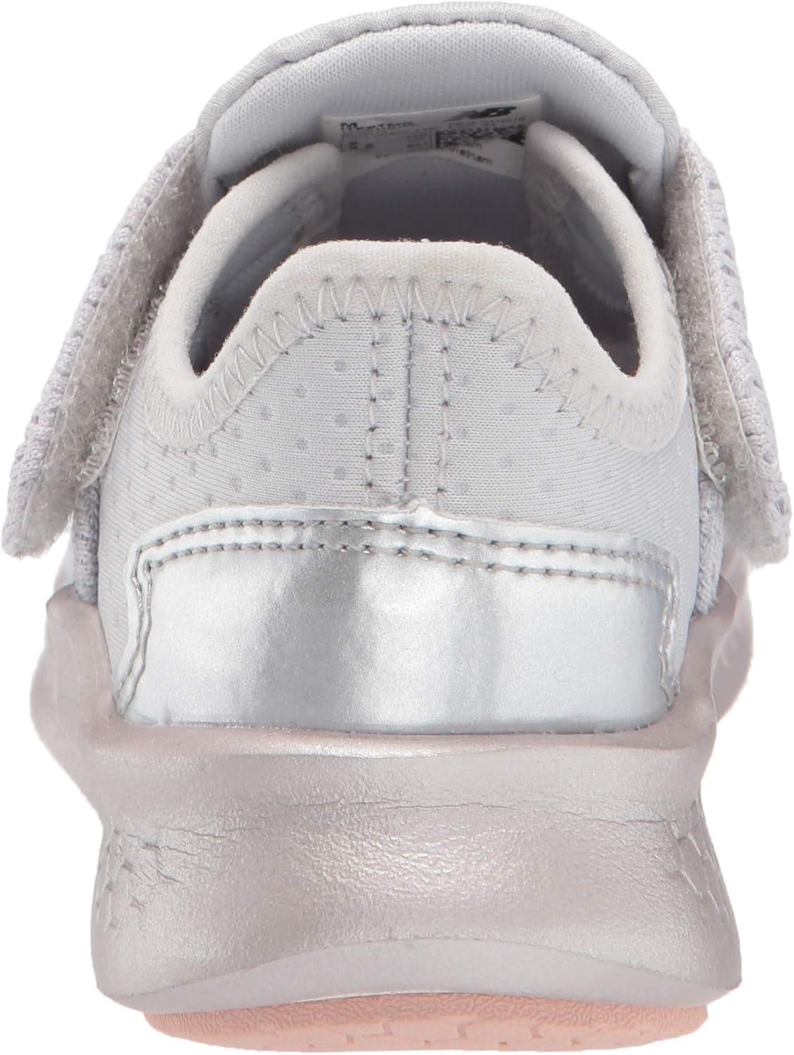 new balance kid's fresh foam fast v1 hook and loop running shoe