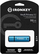 Kingston IronKey Vault Privacy 50 FIPS 197 Encrypted USB Drive 32GB IKVP50/32GB view 3