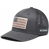 Columbia Unisex PFG Fish Flag Mesh Ball Cap