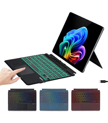 Amazon.com: Microsoft Surface Pro X Keyboard - Black (QJW-00001