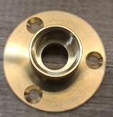 Teams Wallplate Boss 1/2 Inch Flange for 15mm Garden Bib Tap Wall Mount view 2