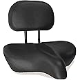 sixthreezero Bike Seat, Comfortable Bicycle Saddle Extra Large Wide Super Duper Max Cushion Comfort Seat for Men and Women