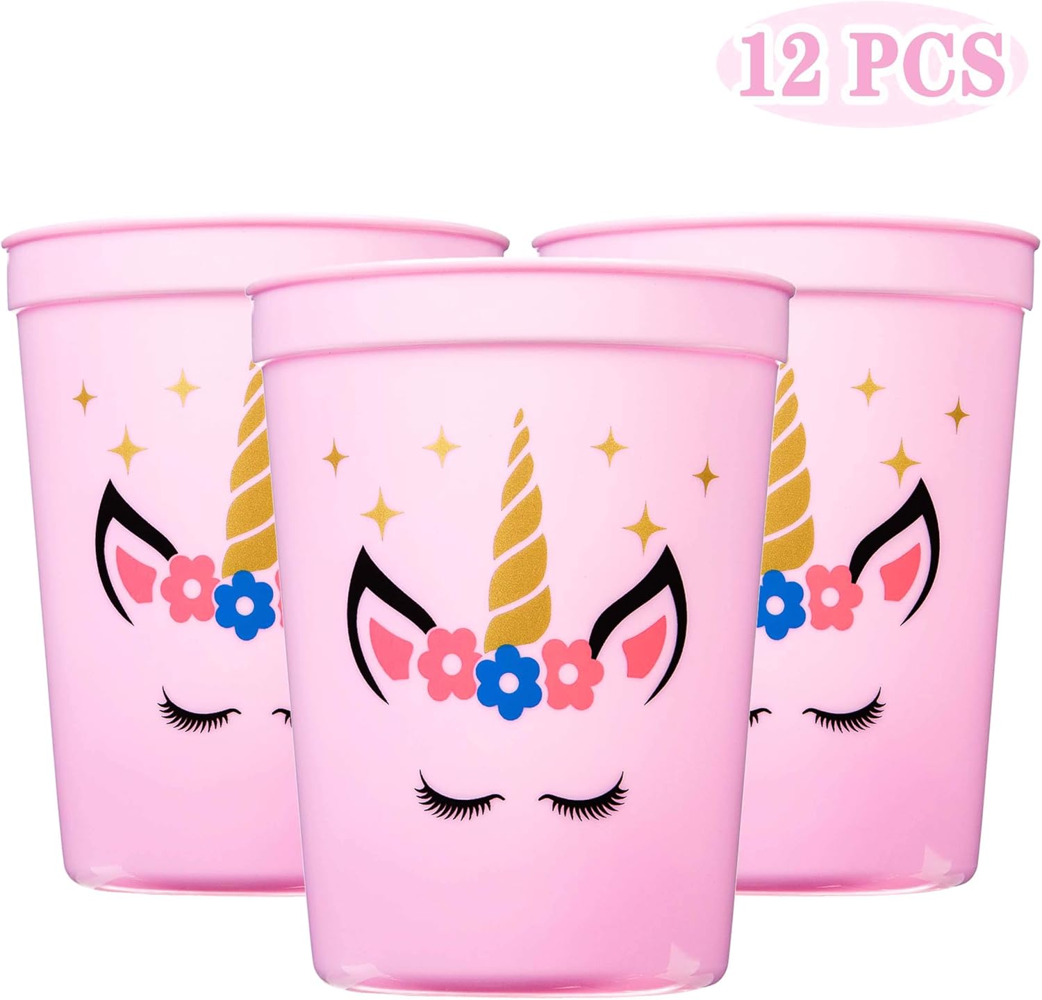 Joy Day Unicorn Cups Unicorn Party Cups for Kids Unicorn