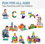 Xekel 120PCS Magnetic Building Tiles Set Educational STEM Toys 3+ view 8