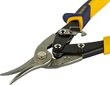 IRWIN 10504311 Straight Cut Aviation Snip with Safety Latch view 3