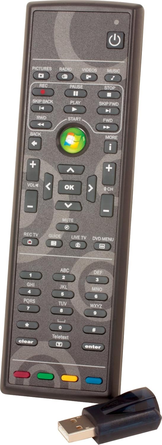 PC WINDOWS MEDIA CENTRE IR RECEIVER REMOTE CONTROLLER Amazon.co.uk