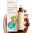 Gya Labs Ylang Ylang Essential Oil Roll on for Skin - 100% Pure Natural Ylang-Ylang Perfume Oil Roller, Exotic Long Lasting Floral Scent, Refined Aromatherapy, Travel Size (0.34 Fl Oz)