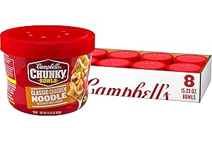Campbell's Chunky Classic Chicken Noodle Soup, 15.25 Ounce (Pack of 8)