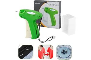 SULFURAS Quick Clothing Fixer, Quilt Tacking Gun, Mini Stitchy Gun with 1000 Barbs Fasteners, Micro Stitch Gun for Clothes, Micro Tagging Stitch Tool for Clothing, Mini Stitch Hemming Gun for Clothes