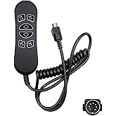 6 Button 7 Pin Lift Chair Remote Controller Replaces HHC HSW306 Hand Control Switch Replacement for Power Recliner