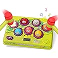 FS Whack A Mole Game for Toddler 3 4 5 6 Year Old Boys and Girls, Interactive Pounding Toys with Sound and Light, Whack Mole Toys for Kids Ages 4-8, PK Mode with 2 Hammer Toys