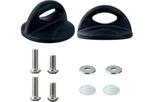 HUASAI 2 PACK Pot Lid Top Replacement Knob Sector Style. Kitchen Cookware Universal Replacement Pan Lid Holding Handles.