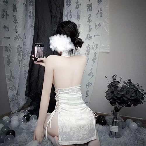 sexy lingerie ottawa White Lingerie - White Dress Sexy Lingerie Set main image 1
