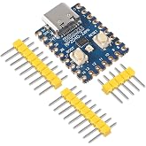 DWEII 1PCS RP2040-Zero RP2040 USB-C Connector Compatible with Raspberry Pi Microcontroller PICO Development Board Module Dual-core Cortex M0+ Processor 2MB Flash Support C/C++,MicroPython