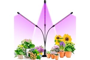 Tonpvou 30W LED Plant Grow Light,with Adjustable Rope,Full Spectrum Plant Light for Indoor Plants Veg and Flower Grow Lamp wi
