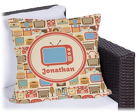 Amazon Com Rnk Shops Vintage Gadgets Outdoor Pillow 16