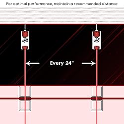 MAOPINER 4Pack Ceiling Vibration Damping