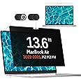 Magnetic Privacy Screen for MacBook Air 13.6 & 13 Inch 2022-2025 (M2, M3, M4), Matte Removable Anti Glare Blue Light Filter
