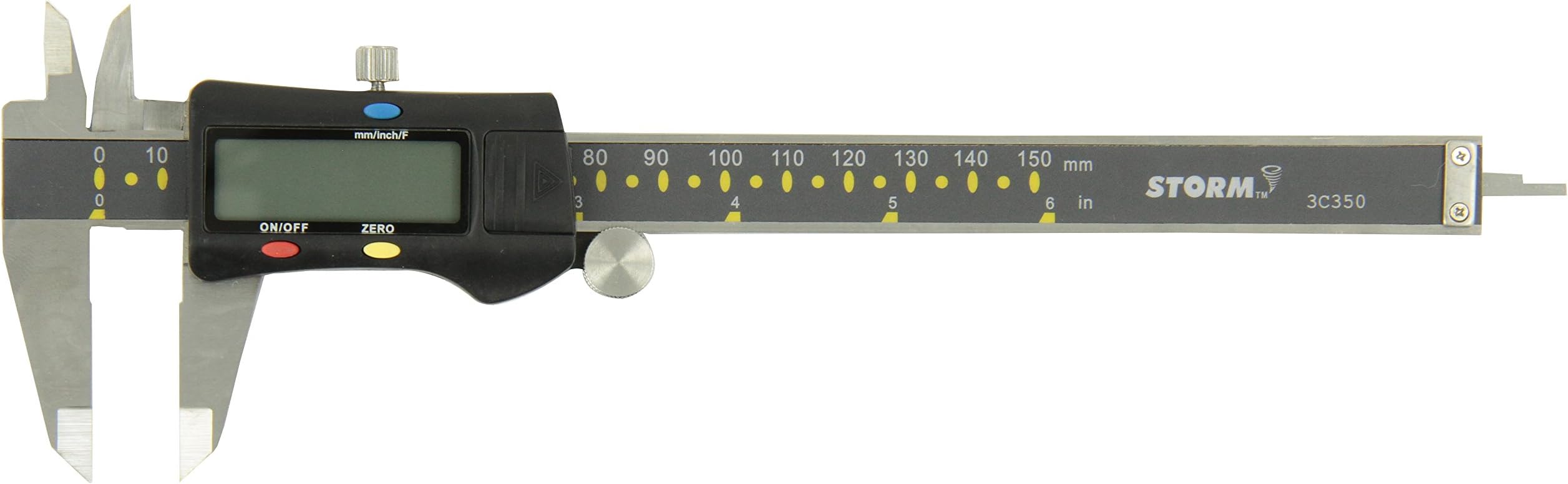 Central Tools3C350 Fractional Electronic Digital Caliper , 6 to 7.9 Inches