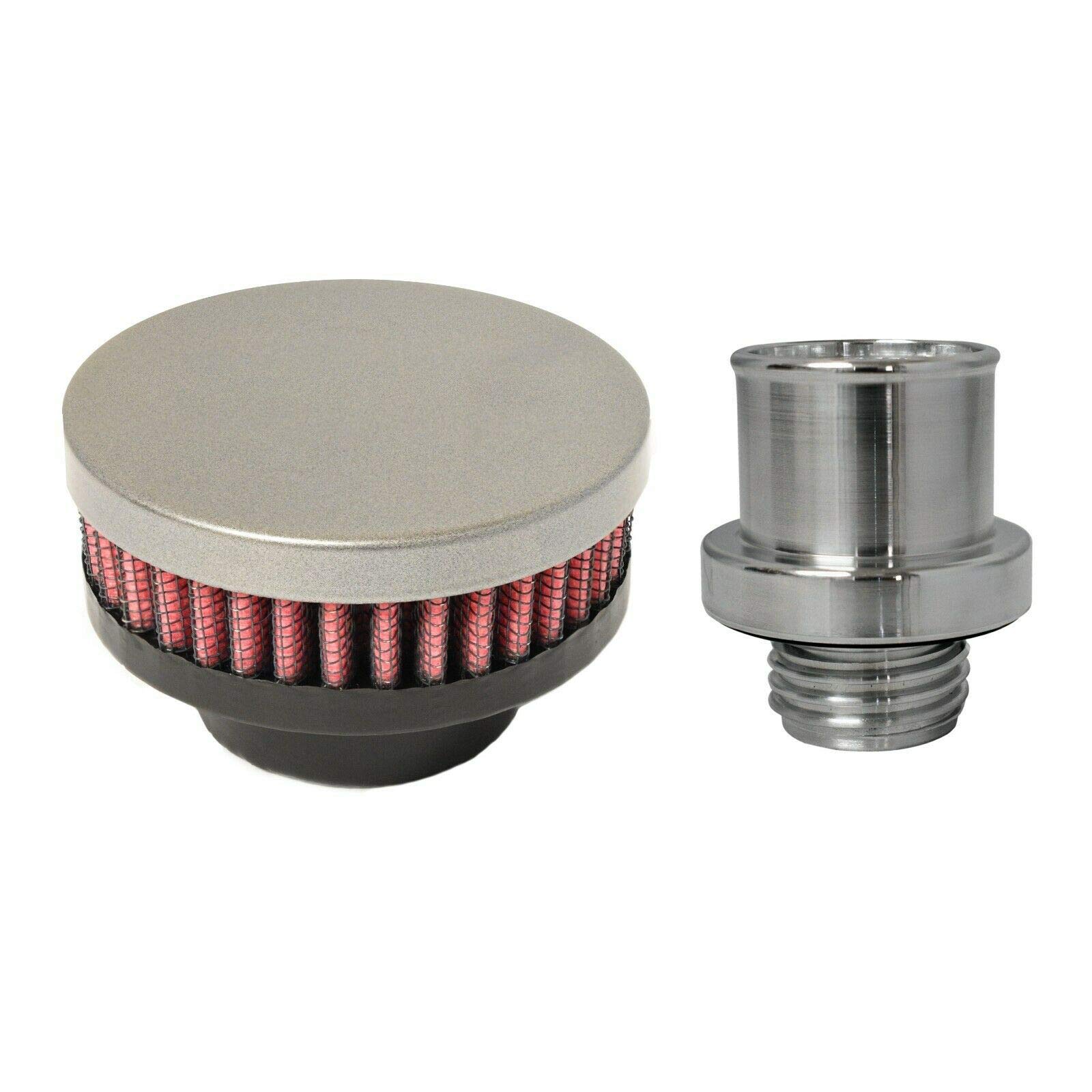 Buy CFM Performance Baffled Billet Valve Cover Breather compatible with