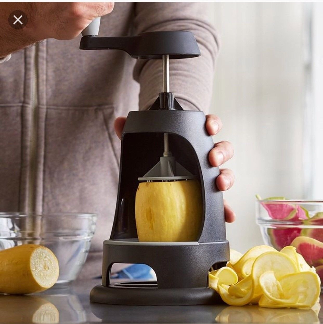 THE PAMPERED CHEF Veggie spiralizer 1179 eBay