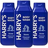Harry's Men's Body Wash Shower Gel - Stone, 16 Fl Oz (Pack of 3)