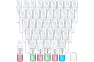 GLISUN 36 pcs 2oz Empty Foam Soap Dispensers Bottle Mini Lash Cleanser Bottles Refillable Cleaning for Shampoo Lotion Hand Sanitizer Cosmetics Castile BPA-Free