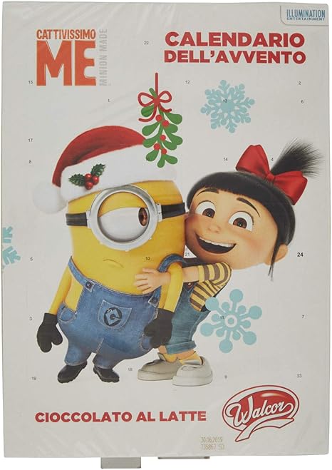 Amazon Co Jp カウントダウンカレンダー ミニオン ７５g 食品 飲料 お酒